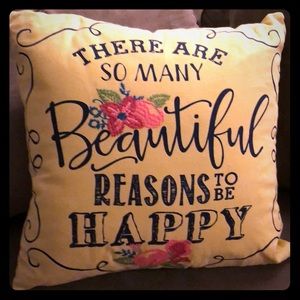 Perfect Dorm Decor! Square Throw Pillow - 18 in